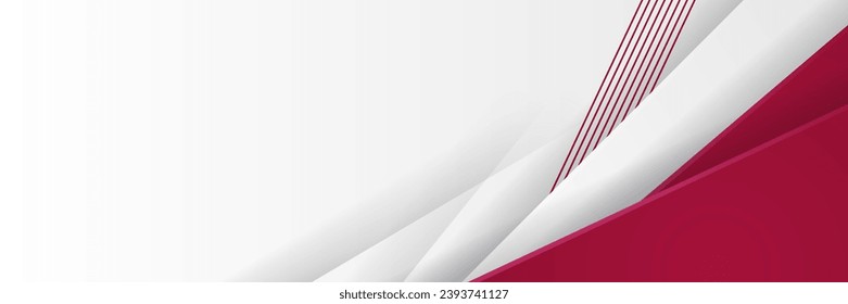 abstrakter, weißer Hintergrund minimaler, abstrakter kreativer Überschneidungen digitaler Banner Hintergrund, moderne Landing Page Concept Vektor.