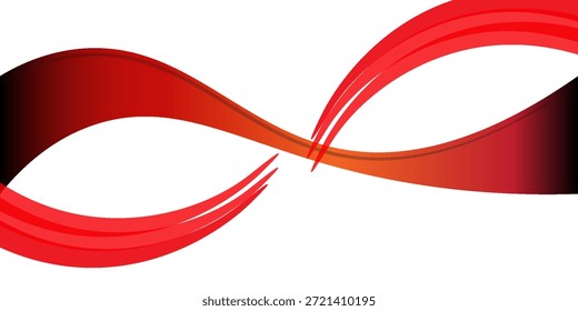 Fondo rojo y blanco abstracto con las líneas agudas convenientes para el diseño del elemento del Anuncio	