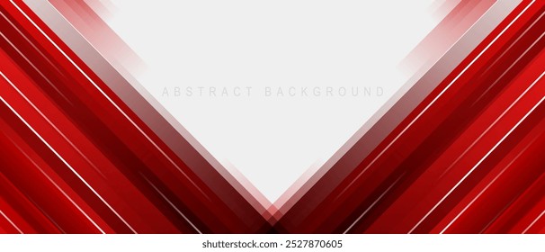 Abstract red and white background. Red square geometric background.