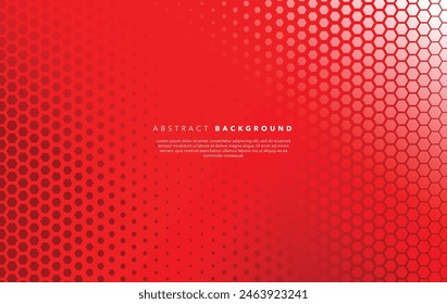 abstract red white background template