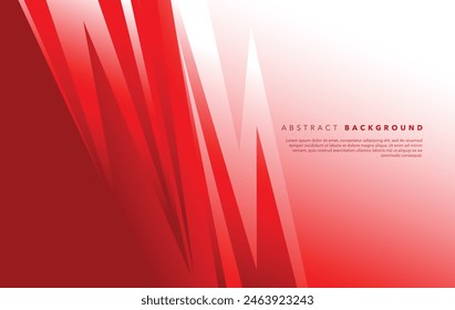 abstract red white background template