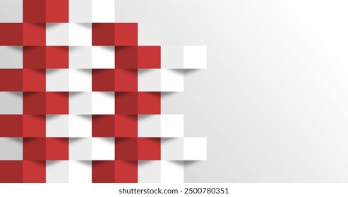 abstract red white background themes vector design