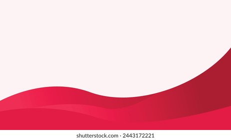Diseño de ilustración vectorial de fondo futurista moderno de espacio en blanco rojo abstracto. Diseño de ilustración vectorial para presentación, banner, cubierta, web, tarjeta, póster, papel pintado