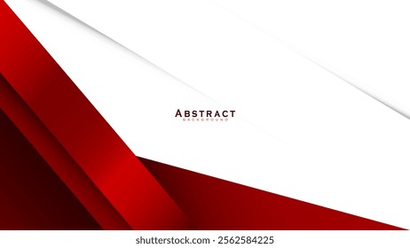 Abstract red white blank space modern futuristic background vector illustration design. Vector illustration design for presentation, banner, cover, web, card, poster, wallpaper