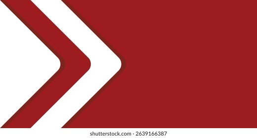 Abstract red white blank space modern futuristic background vector illustration design.