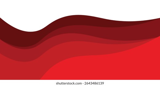 Abstrato vermelho branco espaço em branco moderno futurista fundo vetor ilustração design. Design de ilustração vetorial para apresentação, banner, capa, web, cartão, pôster, wallpaper eps10