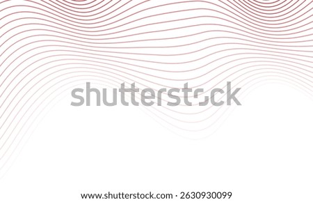 abstract red white blend wave line design can be used background.