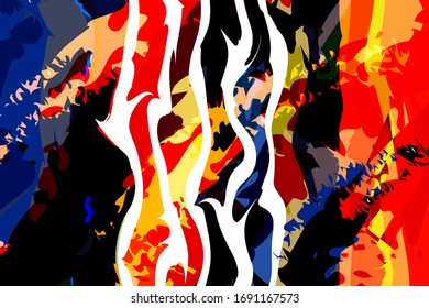 Abstract red white blue grunge background texture. Abstract pattern. Trendy backgrounds for wallpaper, flyer, poster, card, invitations, phone case, pad