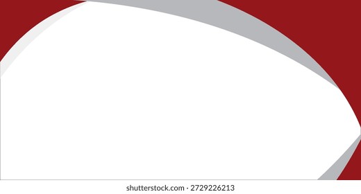 Fundo abstrato das curvas vermelho e branco. Ilustração vetorial

