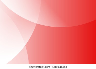 Abstract Red White Curve Wave Background Design Template Vector