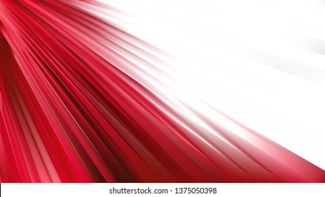 Abstract Red and White Diagonal Lines Background