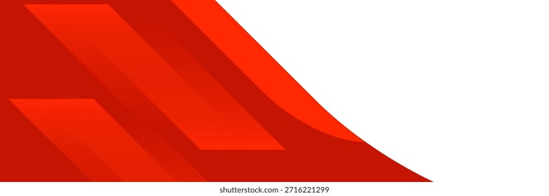 Abstract Red and White Geometric Diagonal Shapes Background