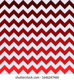 Textura de zigzag geométrica de gradiente rojo abstracto. Ilustración vectorial.