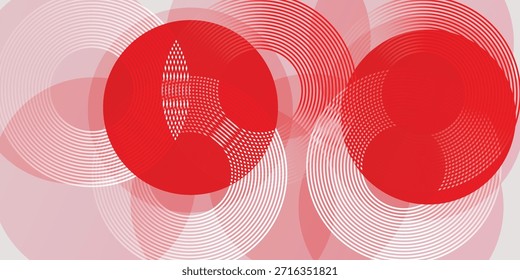 Abstractas fondo gráfico rojo y blanco con líneas diagonales Tecnología concepto futurista. Traje para el cartel, Anuncio, folleto, cubierta, Ilustración vectorial del volante