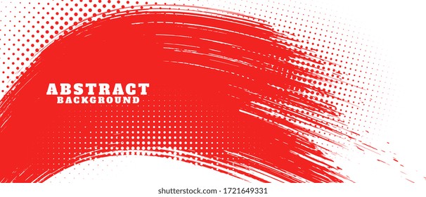 fondo abstracto de textura de grunge rojo y blanco