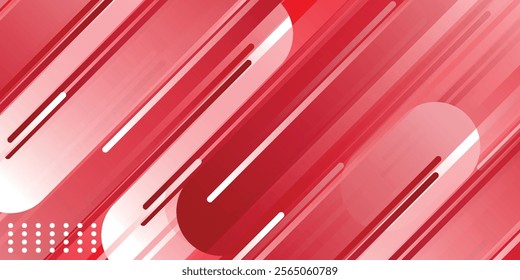Abstract Red and White Line Gradient Background Design Vector eps10.