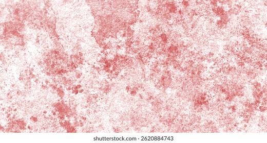 Abstract red and white textured artwork with splattered paint and expressive grunge accents

