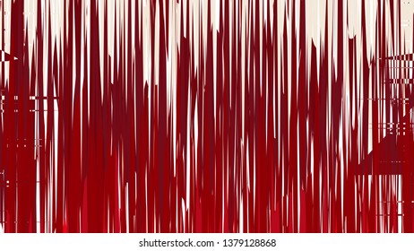 Abstract Red and White Vertical Lines and Stripes Background