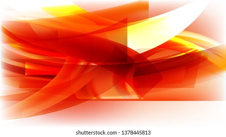 Abstract Red White and Yellow Background Design