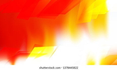Abstract Red White and Yellow Graphic Background