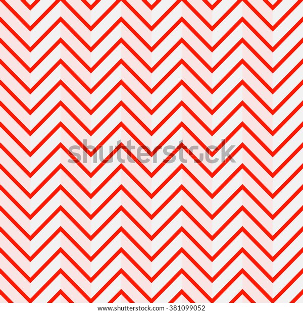 Abstract Red White Zigzag Pattern Background Stock Vector (Royalty Free ...