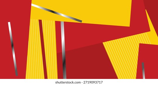 Abstractas fondo rojo y amarillo. Diseño para el cartel, Plantilla en el Web, telón de fondo, Anuncio, folleto, Sitio web, volante, página de aterrizaje, presentación, certificado, y webinar

