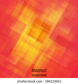 Abstract red and yellow background. Eps10