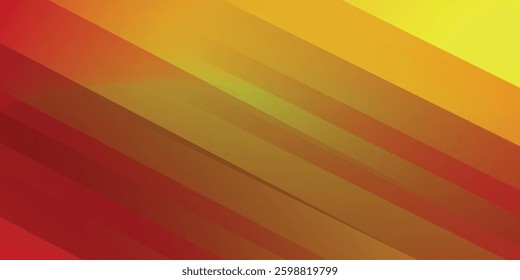 Abstract red and yellow background. Modern and Creative Trend design in vector arts red background abstract