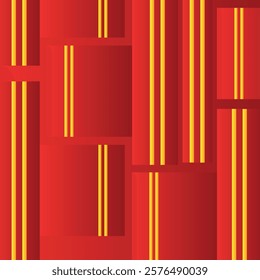 Abstract red and yellow color gradient futuristic background minimalist design