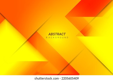 Resumen de fondo de diseño moderno dinámico rojo y amarillo