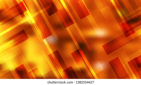Abstract Red and Yellow Geometric Background Vector Illustration