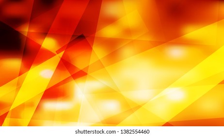 Abstract Red and Yellow Geometric Shapes Background