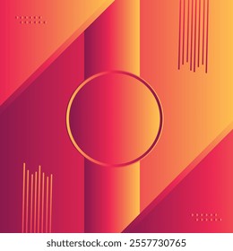 Abstract red and yellow Gradient background. Design for poster, template on web, website, flyer, landing page, presentation, certificate, and webinar