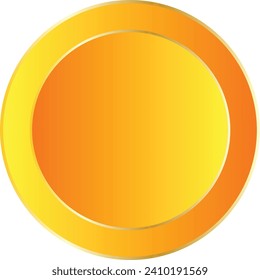abstract red yellow gradient circle.
