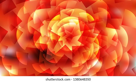 Abstract Red and Yellow Graphic Background
