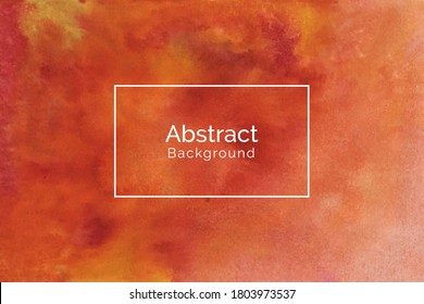 Abstract red and yellow  texture watercolor background, Abstract watercolor texture background