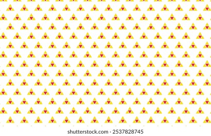 abstract red yellow triangle pattern can be used background, wallpaper, wall cloth.