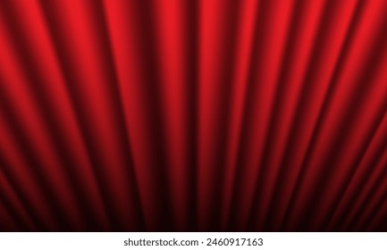 Abstract red zoom black shadow background vector illustration.