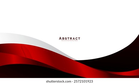 Abstract red,black and white blank space modern futuristic background vector illustration design. Vector illustration design for presentation, banner, cover, web, card, poster, wallpaper