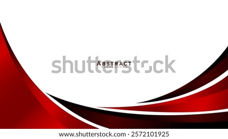 Abstract red,black and white blank space modern futuristic background vector illustration design. Vector illustration design for presentation, banner, cover, web, card, poster, wallpaper