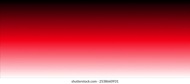 Abstraktes Rot, Schwarz, weißer Farbverlauf-Hintergrund mit niedriger Deckkraft Farbe, Vektor 