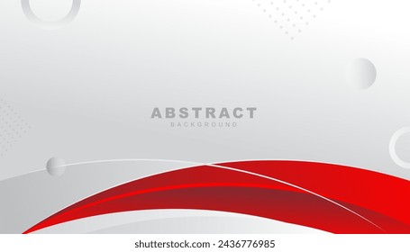 Abstract red,gray and white blank space modern futuristic background vector illustration design.