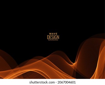 Abstrakter, orangefarbener, heller, stylischer, zeitgenössischer Hintergrund
