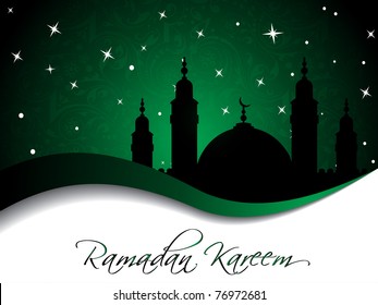 abstract religious concept background for ramadan celebration