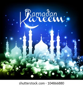 abstract religious eid background - vector illustration