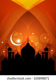 abstract religious eid background. Vector illustration