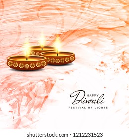 Abstract religious Happy Diwali festival background