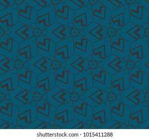 Abstract repeat backdrop. Design for decor, prints, textile, furniture, cloth, digital. Vector monochrome seamless pattern