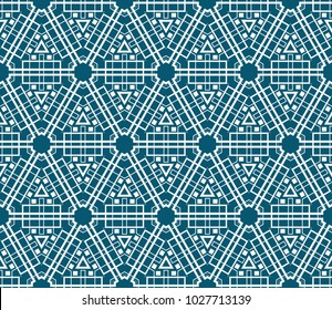 Abstract repeat backdrop. Design for decor, prints, textile, furniture, cloth, digital. Vector monochrome seamless pattern