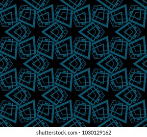 Abstract repeat backdrop. Design for decor, prints, textile, furniture, cloth, digital. Vector monochrome seamless pattern